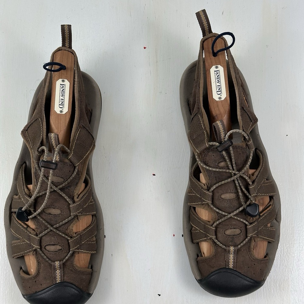 Keen Kanyon Sandals Men's 11.5 Brown Orange‎ Waterproof Hiking Outdoors Shoes - Picture 8 of 14